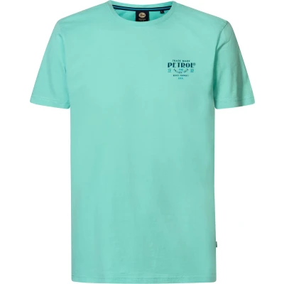 Afbeelding van Petrol Industries Tshirt print, Heren, Maat: Large, Aqua