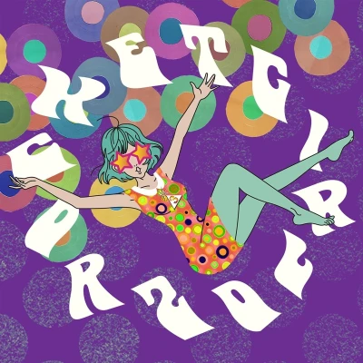 Afbeelding van Various Artists Rocket Girl 20 (Book 7&quot; Flexi Cd)