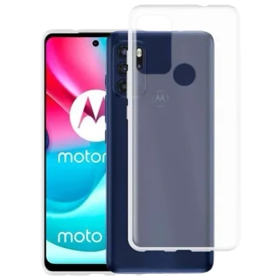 Afbeelding van Just in Case TPU Back Cover Transparant Motorola G60s