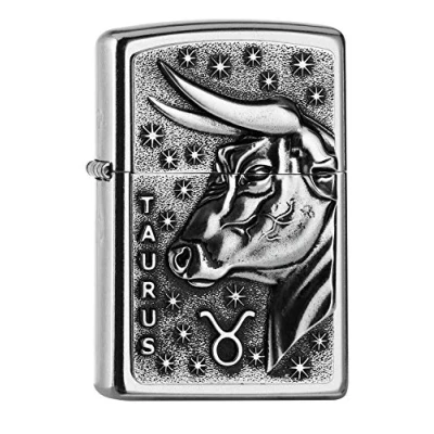 Afbeelding van Zippo 2006501 PL 207 Taurus Tierkr. V19 Aansteker Messing Design 5,83,81,2