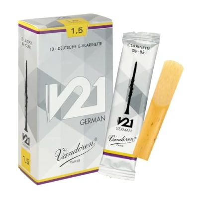Afbeelding van Vandoren V21 Bb Klarinette 1,5 Deutsch Riet voor klarinet (Duits)