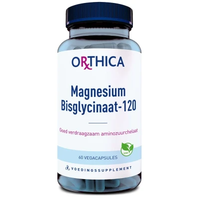 Afbeelding van Orthica Magnesium Bisglycinaat 120 60 capsules