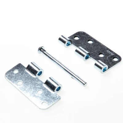 Afbeelding van Axa Smartscharnier ronde hoeken los gestort topcoat gegalvaniseerd 89 x 79 3mm 1607 08 23/7