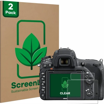 Afbeelding van ScreenLeaf Screenprotector voor Nikon D750 Duurzame schermbescherming Folie Beschermfolie transparant (2 Stuks)