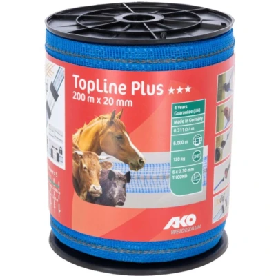 Afbeelding van Ako Lint Topline Plus 20mm x 200m Blauw