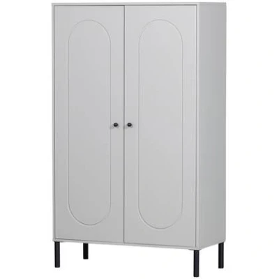 Afbeelding van WOOOD Xina Lage Kast Grenen Wolkengrijs 149x90x40