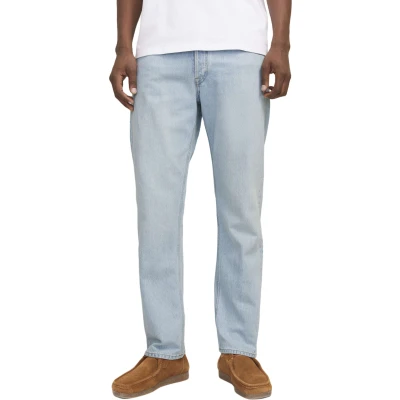 Afbeelding van Jack &amp; Jones Heren Jeans Broeken JJICHRIS JJORIGINAL SBD 532 comfort/relaxed Fit Blauw 32W / 32L Volwassenen