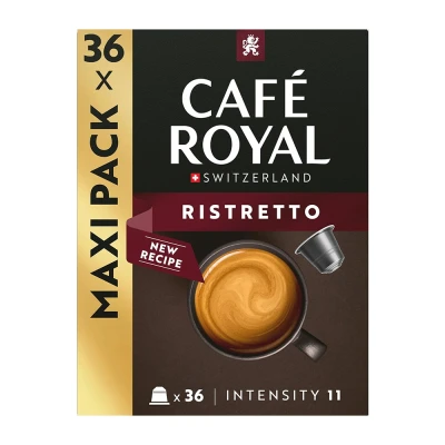 Image de café Royal Ristretto 36 capsules de 190 g
