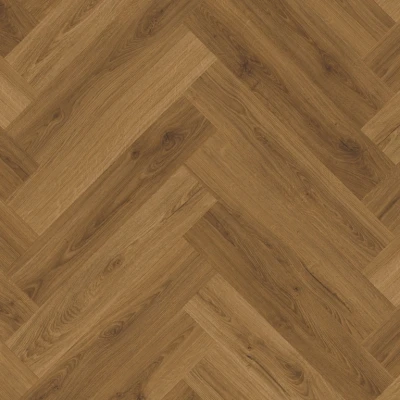 Afbeelding van Vinyl Quick step ciro herringbone 6mm botanische karamel eik donkerbruin