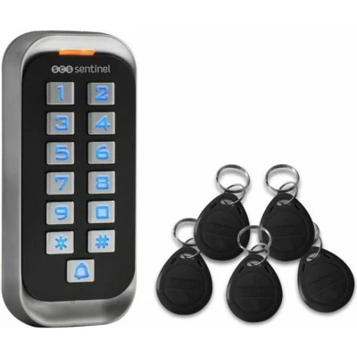 Afbeelding van SCS codeertoetsenbord met 12V badges CodeAccess RFID