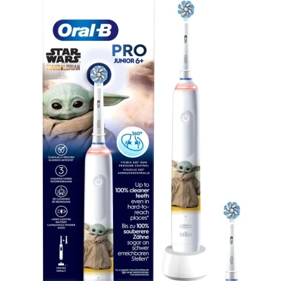 Image de Oral B Brosse À Dents Électrique Pro 3 Junior Yoda