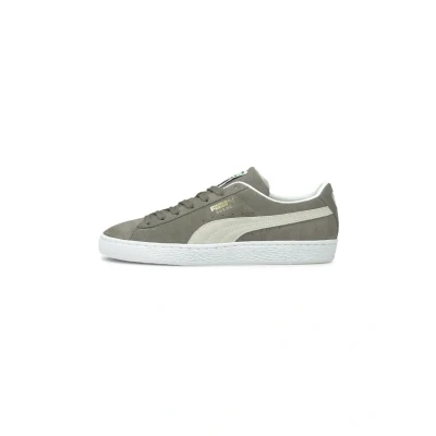 Afbeelding van puma Classic XXI Sneakers laag Steel graypuma white, Maat: 39, gray white Rubber/ textiel