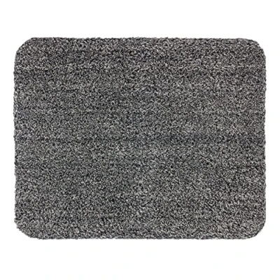 Afbeelding van ASTRA Deurmat, katoen, wasbaar, vuilvangmat, absorberend, antislip, 60 x 75 cm, antraciet
