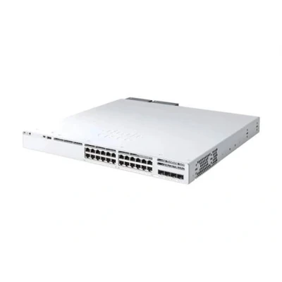 Image de Cisco Catalyst 9300L Mini Network Advantage commutateur C3 Géré 24 x 10/100/1000 (UPOE) + 4 SFP 25 Gigabit (liaison montante) Montable sur rack UPOE