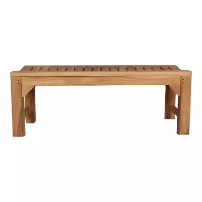 Afbeelding van Teak bank Dennis 120 Buitengewoon de Boet