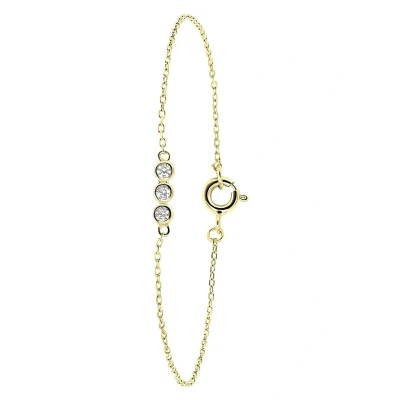 Afbeelding van Lucardi Armband goldcoloured, Dames, Maat: 18cm, Gold/coloured