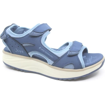 Afbeelding van Joya, KOMODO BLUE, JY057A, Blauwe sandalen met schokdempende zolen wijdte H