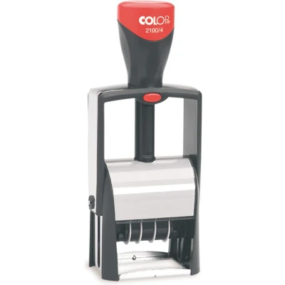 Afbeelding van Datumstempel Colop 2100 Classic 4mm kussen zwart