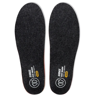 Afbeelding van Sidas 3 Feet Eco Warm High Neutral Inlegzolen Black EU 42 43 Zwart