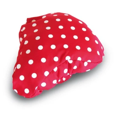 Afbeelding van Zadeldek Basil Rosa 28 x 23 1 cm rood/wit