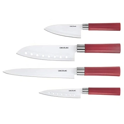 Afbeelding van Messen Set Cecotec Santoku Roestvrij staal Polypropyleen (4 pcs)