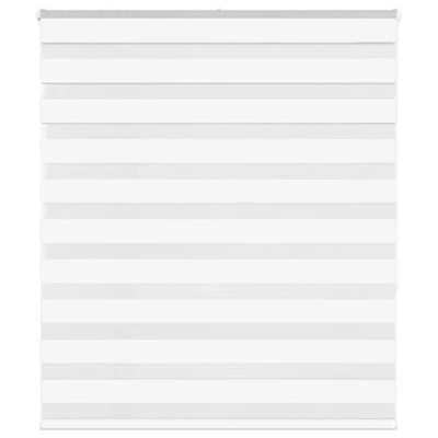 Afbeelding van vidaXL Zebra rolgordijn 120x150 cm stofbreedte 115,9cm polyester wit