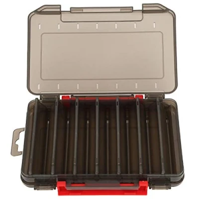 Afbeelding van Dubbelzijdig kunstaas doos, plastic opbergbak voor visbox organizer