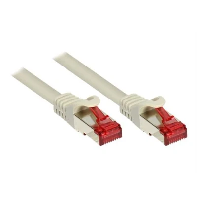 Image de Good Connections RNS Cordon de raccordement RJ 45 (M) pour 40 m SFTP, PiMF CAT 6 moulé, sans crochet gris