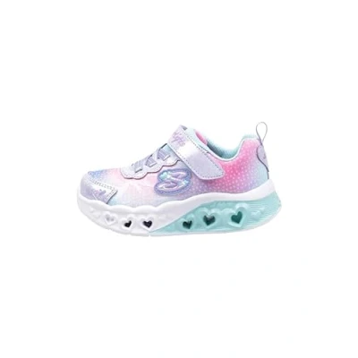 Afbeelding van Skechers Flutter Heart Lights Sneakers laag lavender/multicoloured voor kinderen, Maat: 36, Lavender/multi coloured Textiel/ synthetisch