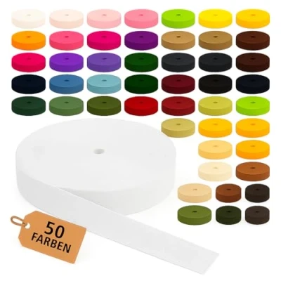Afbeelding van KBBB 2 m of 5 lange riem 50 kleuren breedtes: 10 mm, 15 20 25 30 40 mm polypropyleen