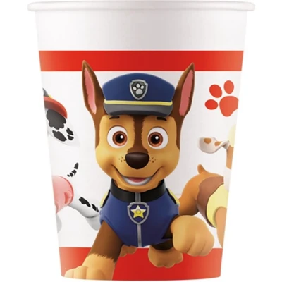 Afbeelding van Bekers Paw Patrol karton 200ml 8 stuks