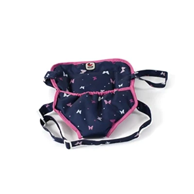 Afbeelding van Bayer Chic 2000 Poppen Draagzak Vlinders Navy Roze