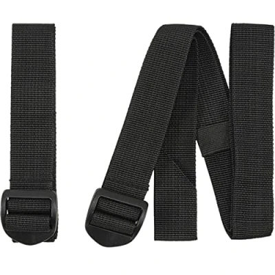 Afbeelding van Brandit 2 stuks verpakkingsriemen, kleur: zwart, lengte: 120 cm