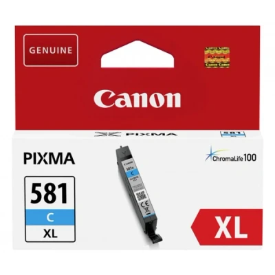 Afbeelding van Canon CLI 581XL C Inktcartridge Cyaan Hoge capaciteit