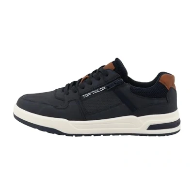 Afbeelding van TOM TAILOR 9580010003 Sneakers voor heren, Navy Blauw, 42 EU