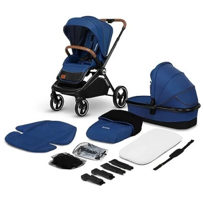 Afbeelding van Lionelo Kinderwagen Mika Navy Blue