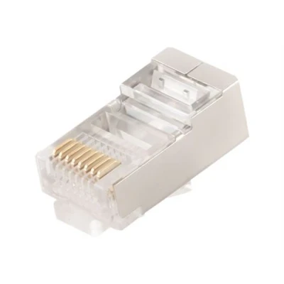 Image de Cablexpert Connecteur de réseau RJ 45 (M) blindé (pack 50)