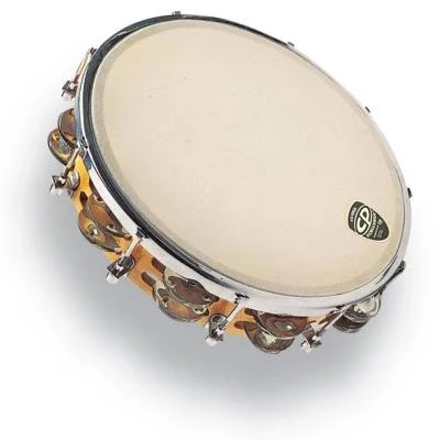 Image de Percussions Lp Latin Percussion Cp391 Tambourins Cp Accordable 10 Bois Tambourin Tamborim