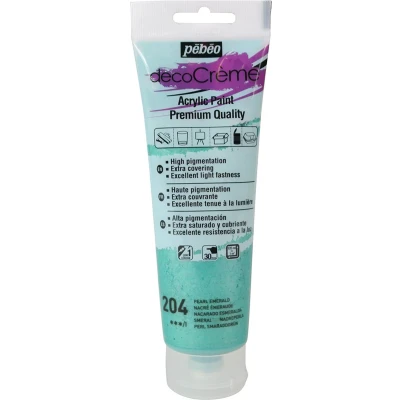 Afbeelding van Verf smaragd acryl parelmoer 120 ml Pébéo