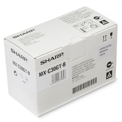 Image de Sharp MX C30GT B noir originale cartouche de toner