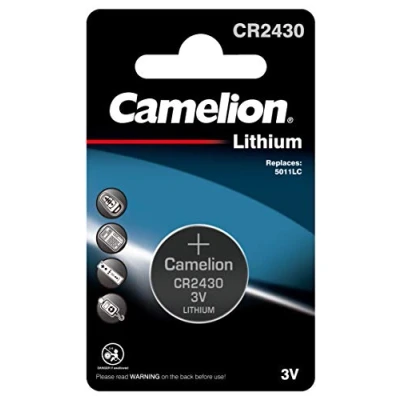 Afbeelding van Camelion CR2430 3 Volt knoopcell / BP1