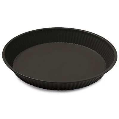 Afbeelding van Guardini Gardenia taartvorm 28 cm, staal met antiaanbaklaag, zwart