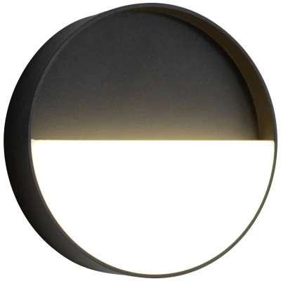 Afbeelding van ECO Light MEG 9490 R GR LED wandlamp vast ingebouwd 5 W Antraciet