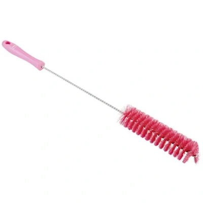 Afbeelding van Vikan Pijpborstels Harde Pijpborstel Met Handvat En Polyester Vezels ø40x510mm Roze