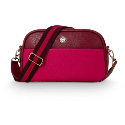 Afbeelding van Pip Studio Frida Schoudertas Crossbody Rood Medium Waterafstotend