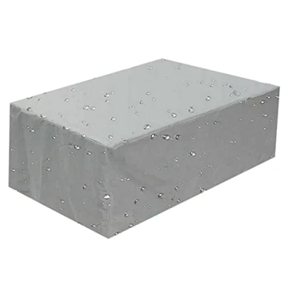 Afbeelding van Beschermhoes voor tuinmeubelen, 160 x 80 cm, waterdicht, Oxford weefsel, weer en scheurbestendig, patio afdekking (160 zilver)