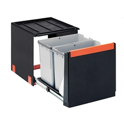 Afbeelding van Franke Cube 40 afvalsysteem 2 x 14 liter afvalbak 1340039330