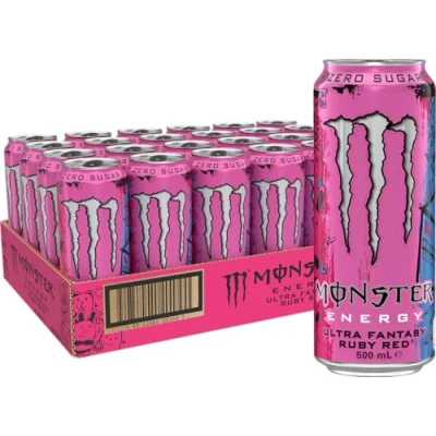 Afbeelding van Monster Energy Drink Ultra Fantasy Ruby Red 24 x 500 ml