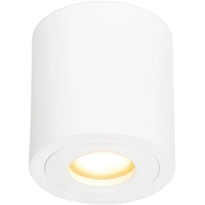 Afbeelding van QAZQA Moderne ronde badkamer spot wit Capa