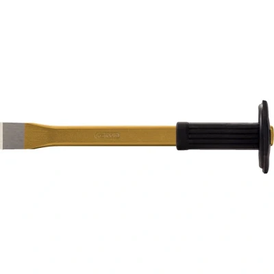 Afbeelding van KS Tools, Beitel, Metselbeitel met beschermende steel plat ovaal, 33x800 mm (33 mm)